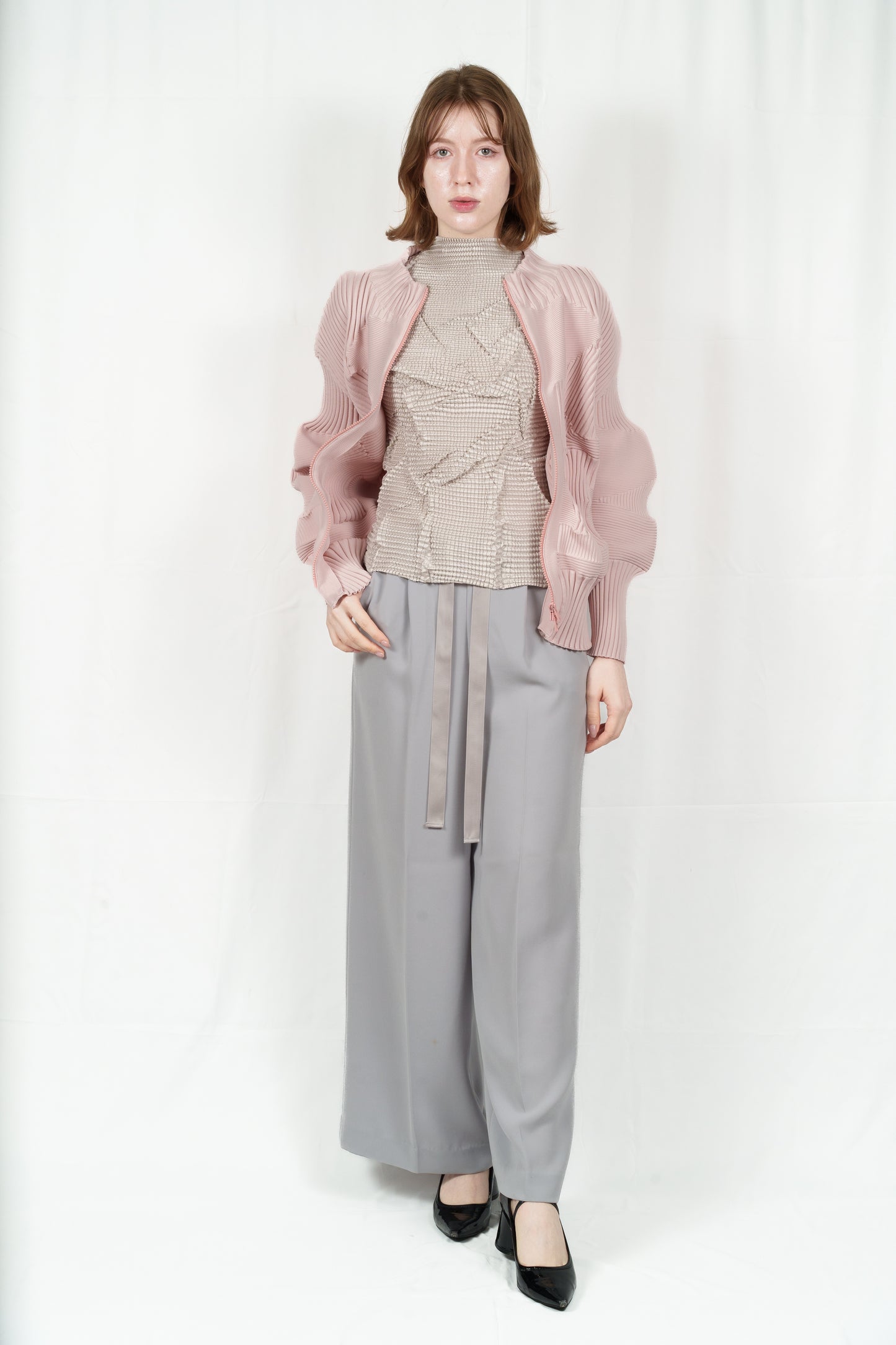 PANEL ZIP JACKET