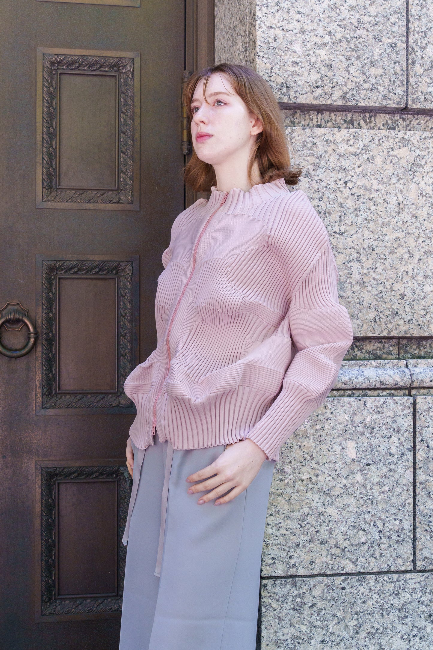 PANEL ZIP JACKET