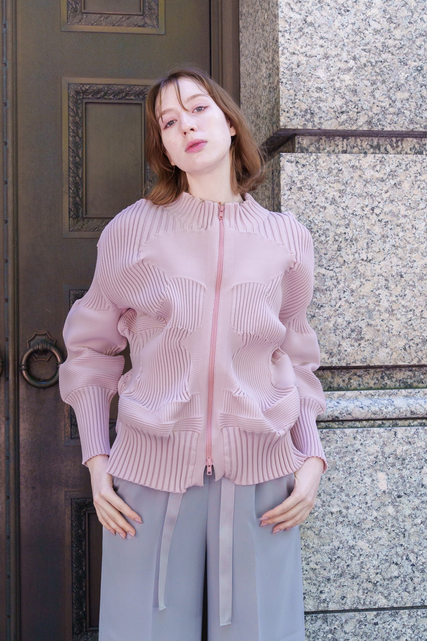 PANEL ZIP JACKET
