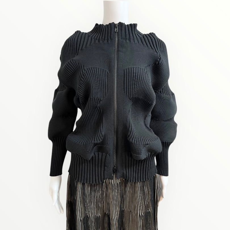 PANEL ZIP JACKET